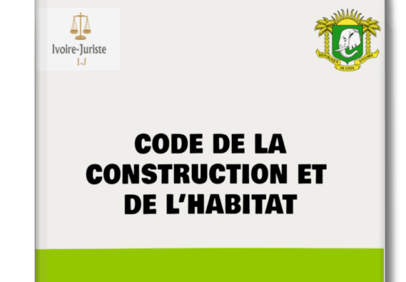 CODE DE LA CONSTRUCTION ET DE L'HABITAT